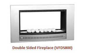 Double-sided Fireplace VFDS800